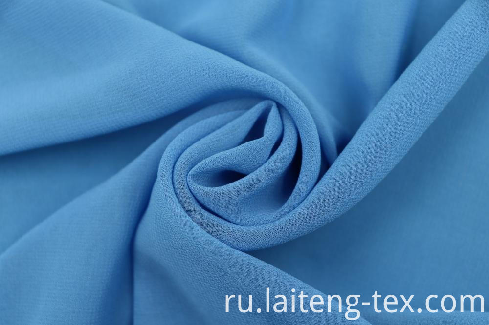 100% полиэстер, шелковистая шифоновая ткань Creutti 100%Polyester Silky Creutti Chiffon Fabric